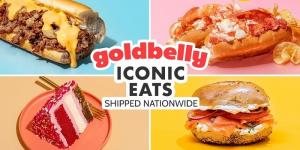 Promociones de comida gourmet de Goldbelly.com: $ 15 de descuento de bienvenida y regalar $ 15, obtener referencias de $ 15